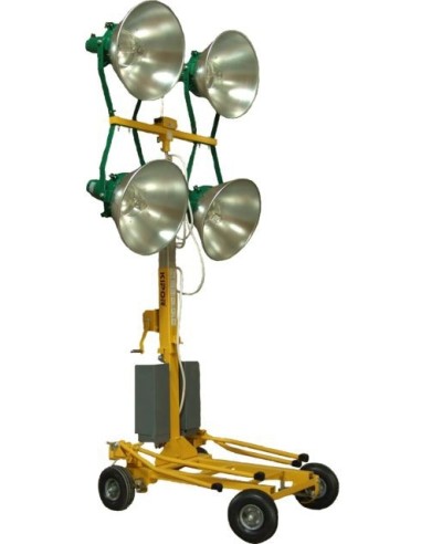 Kipor KLJ 400-4 turn de iluminat 4x400W, halogen, telescopic