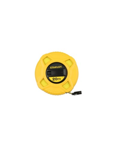 Stanley 0-34-296 Ruleta inchisa standard cu banda fibra de sticla 20m