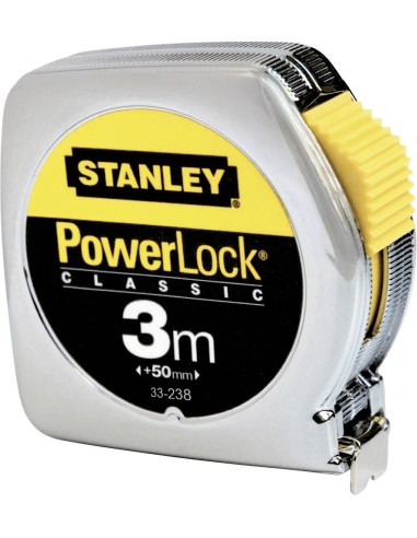 Stanley 1-33-218 Ruleta powerlock classic cu carcasa metalica 3m x 12.7mm