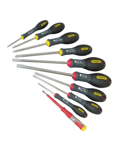 Stanley 0-65-439 Set 10 surubelnite FATMAX si tester tensiune