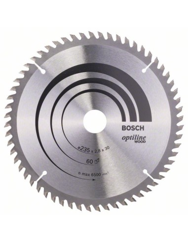 Bosch Disc Optiline Wood 235x30x60T