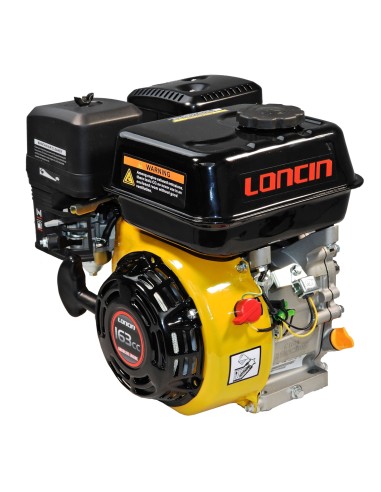 Loncin G160F - Motor benzina 3.6kW, 163cc, 1C 4T OHV, ax pana
