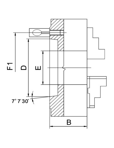 Universal de precizie cu 4 bacuri PO4-250/D8