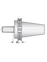 Adaptor DIN 69871 A cu receptie ISO 50 - B 16 - schita