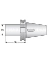 Adaptor DIN 69871 AD cu receptie ISO 40 - MK 4 - schita