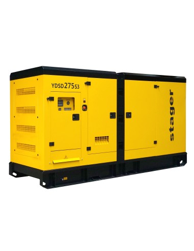 Stager YDSD275S3 Generator insonorizat 275kVA, 361A, 1500rpm, trifazat, diesel